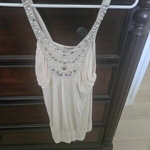 embelleshed tank top